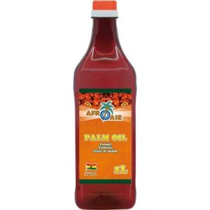 Afroase Red Palm Oil 1L – Unrefined & Natural for African Cuisine